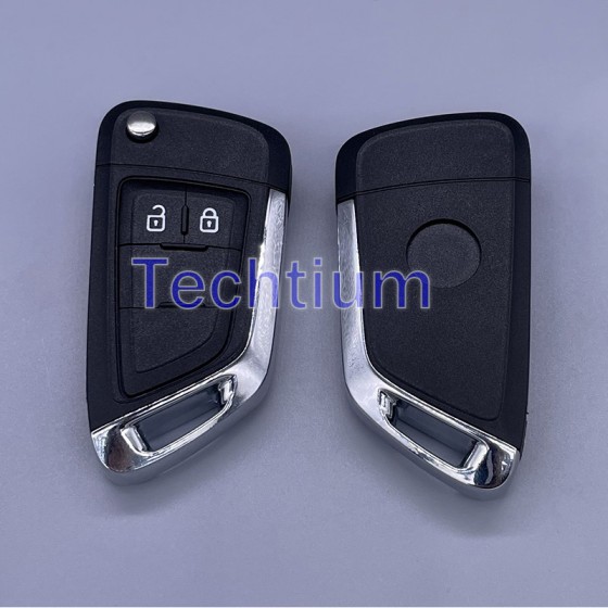 2 botones de la carcasa de la llave de vuelta remota para Buick Excelle,Chevrolet Cavalier,Sail